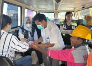 Satpolairud Lombok Barat Hadirkan Klinik & Perpustakaan Terapung di Lembar