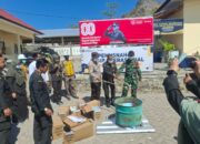 Polsek Poto Tano Kawal Pemusnahan Arsip Operasional Balai Karantina NTB