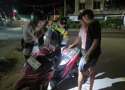 Kegiatan Rutin Yang Ditingkatkan (KRYD) Polsek Seteluk Jadi Tali Koordinasi Bersama Masyarakat untuk Jaga Kamtibmas