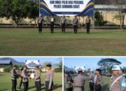 Polres Sumbawa Barat Gelar Upacara PTDH dan Penghargaan Personel Berprestasi