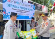 Kapolres Dompu langsung  Kawal Gerakan Pangan Murah untuk Stabilisasi Harga di Wilayah Hukum Polres Dompu