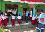 Polsek Hu’u Kawal Penyaluran Program Makan Bergizi Gratis di Kecamatan Hu’u