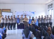 Polwan Polres Sumbawa Barat Gelar Sosialisasi Rise and Speak di SMA Negeri 2 Taliwang