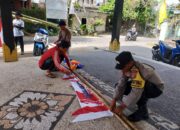 Bhabinkamtibmas Desa Lendang Ara Gencarkan Edukasi dan Ajak Warga Semarakkan HUT RI ke-80