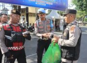 Jaga Stamina Personel, Polres Lombok Tengah Berikan Vitamin Jelang MotoGP 2025.