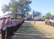 Kapolres Lombok Utara Pimpin Langsung Pengamanan Aksi Unras di Depan Kantor DPRD KLU