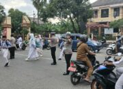 Polsek Rasanae Barat Gelar Rawan Pagi, Bantu Kelancaran Arus Lalu Lintas dan Beri Rasa Aman Pengguna Jalan