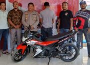 Gelapkan Sepeda Motor, Pria Ini Disergap Tim Opsnal Polsek Rasbar