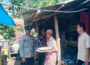 Polsek Sekotong Salurkan Bantuan Nutrisi Mantap di Dusun Bertong Barat