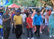 Kapolres Sumbawa Barat Hadiri Car Free Day dalam Rangka Peringatan Harhubnas