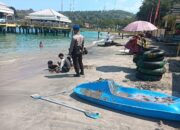 Satpolairud Polres Lombok Barat Intensifkan Patroli Maritim di Senggigi