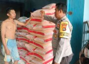 Polsek Gerung Pastikan Stok Jagung 30 Ton di Gudang Desa Beleka Aman