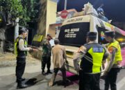 POLSEK KAWASAN PELABUHAN POTO TANO GELAR KRYD ANTISIPASI GANGGUAN KAMTIBMAS