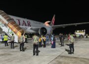 Polres Loteng Kawal Kedatangan Logistik MotoGP di Bizam. ‎ ‎