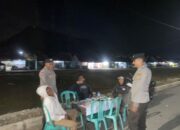 Personel Polsek Poto Tano Gelar Patroli Dialogis Cegah Gangguan Kamtibmas di Malam Hari