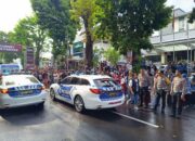 Operasi Mandalika Rinjani 2025, Polisi All Out Kawal Parade Rider di Taman Sangkareang
