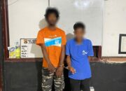 SATRESNARKOBA POLRES DOMPU BEKUK DUA TERDUGA PELAKU NARKOBA DI DUSUN NAPA