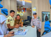 Binmas Polres Dompu Beri Arahan Satpam Bank Mandiri, Tekankan Pelayanan Humanis