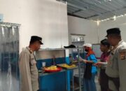 Mendukung Program Pemerintah, Polsek Woha Laksanakan Monitoring Penyaluran MBG di Wilayah Hukumnya