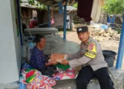 Polsek Sekotong Bagi Nutrisi Mantap, Warga Dusun Nambung Tersentuh