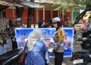 SAT LANTAS POLRES LOTENG GELAR DIKMAS LANTAS DALAM RANGKA OPERASI ZEBRA RINJANI 2025