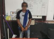 SATRESNARKOBA POLRES DOMPU RINGKUS SEORANG PENGEDAR SABU DI DESA TAMBORA