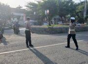 Polsek Rasanae Barat Polres Bima Kota Laksanakan Strong Point Pagi, Wujud Pelayanan Prima Kepada Masyarakat