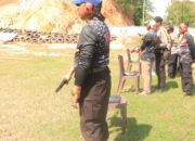 Semarak Latihan Menembak Polres Sumbawa Barat Meriahkan HUT ke-80 Korps Brimob
