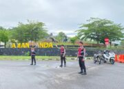 Antisipasi Kemacetan dan Gangguan Kamtibmas di Jalan Raya, Satsamapta Polres Menggelar Rawan Pagi