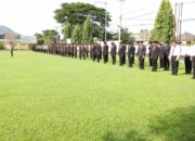 Khidmat Upacara Hari Pahlawan 10 November 2025 di Polres Sumbawa Barat