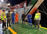 Polsek Kawasan Pelabuhan Laut Tano Jaga Keamanan Pengguna Jasa Pelabuhan