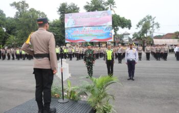 Polres Loteng Libatkan 474 Personel Amankan Perayaan Nataru. ‎