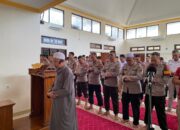 Binrohtal Personel Polres Bima Kota, Laksanakan Salat Gaib untuk Korban Banjir