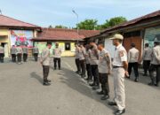 POLRES DOMPU GELAR SOSIALISASI LARANGAN GAYA HIDUP HEDON BAGI PNPP DAN KELUARGA
