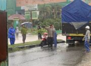 Polsek Taliwang Lakukan Monitoring Pasca Hujan Lebat, Warga Diimbau Tetap Waspada