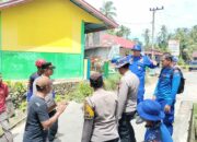 Tim SAR Korpolairud Bangun Jembatan Sementara di Korong Maranci, Padang Pariaman