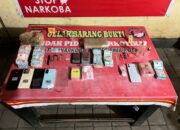 Sat Resnarkoba Polres Bima Kota Amankan Tiga Terduga Pelaku Narkotika di Dua TKP