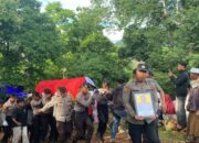 Kapolres Bima Kota Pimpin Upacara Pemakaman Kedinasan Bripda Huzaidil Akbar