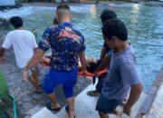 Ditpolairud Polda NTB Berikan Pelayanan Cepat Evakuasi Warga Terpeleset di Gili Trawangan