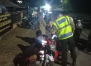 Patroli Dialogis Polsek Jereweh Imbau Warga Jaga Kondusifitas dan Waspadai Cuaca Ekstrem