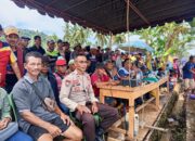 Pengamanan Kegiatan Karapan Kerbau Desa Bangkat Munteh Berjalan Aman dan Kondusif