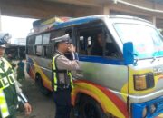 Unit Diyaksa Satlantas Polres Bima, Sambangi Terminal Tente Sosialisasikan Operasi Keselamatan Rinjani Tahun 2026