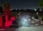 Polres Lombok Barat Patroli Skala Besar di Jalur Bypass BIL