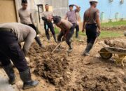 Brimob NTB BKO ke Aceh, 25 Personel Bersihkan Rumah Warga Pascabencana