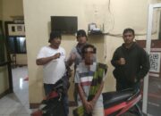 Empat Hari di Buru, Pelarian Terduga Pelaku Spesialis Curanmor Licik ini di Gulung Unit Reskrim Polsek Belo