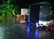 Antisipasi Kepadatan Arus Lalulintas dan Berikan Rasa Aman Bagi Masyarakat Pengguna Jalan, Satlantas Polres Bima Gelar Kegiatan Rawan Malam