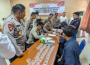 Tegas Perangi Narkoba, Polres Sumbawa Barat Lakukan Tes Urine