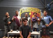 BERHASIL UNGKAP KASUS PENGANIAYAAN MENGGUNAKAN SAJAM POLSEK DOMPU AMANKAN TERSANGKA