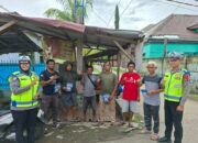 Sat Lantas Polres Bima Kota Bagikan Himbauan “Ramadhan Tertib Berlalu Lintas” dan Brosur Pembuatan SIM