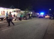 Polsek Rasanae Timur Amankan Sholat Tarawih dan Bubarkan Aksi Adu Lari Anak-Anak di Kelurahan Rabadom Barat